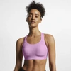 Nike Alpha Women's High-support Padded Sports Bra In Beyond Pink,cactus Flower,cactus Flower