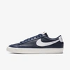 Nike Navy Blazer Low '77 Vintage Sneakers In Midnight Navy,sail,white