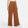Nike Sportswear Trend Women's Fleece Pants In Tawny,white