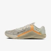 Nike Metcon 6 Rubber-trimmed Camouflage-print Mesh Sneakers In Light Bone,mystic Stone,total Orange,yukon Brown