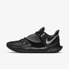 Nike Kyrie Low 3 Basketball Shoe In Black,black,metallic Silver
