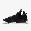 Nike Lebron 18 Basketball Shoes In Black,university Red,white