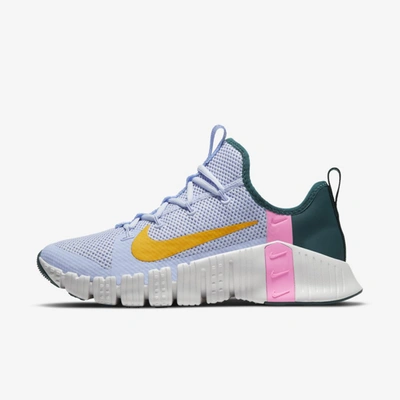 Nike Free Metcon 3 Women's Training Shoe In Light Marine,dark Atomic Teal,pink Glow,university Gold