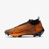 Nike Vapor Edge Pro Obj Men's Football Cleat In Black,total Orange,metallic Gold