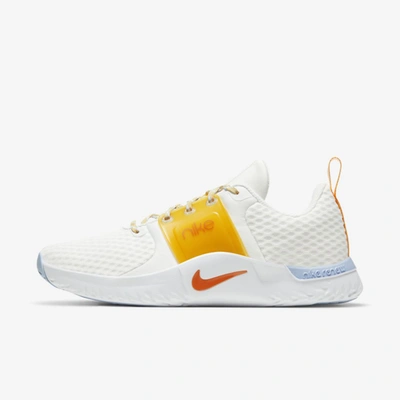 Nike Renew In-season Tr 10 Women's Training Shoe In Summit White,university Gold,light Marine,total Orange