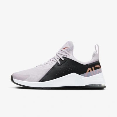 Nike Air Max Bella Tr 3 Women's Training Shoe In Light Violet/black/light Arctic Pink/metallic Copper