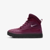 Nike Woodside 2 High Acg Big Kids' Boots In Dark Beetroot,black,metallic Silver