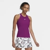 Nike Court Dri-fit Women's Tennis Tank In Cactus Flower,white