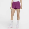 Nike Court Flex Women's Tennis Shorts (cactus Flower) In Cactus Flower,white