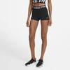 Nike Logo-waist Bike Shorts In Black