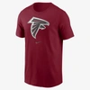 Nike Essential (nfl Atlanta Falcons) Big Kids' (boys') Logo T-shirt In Red