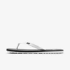 Nike On Deck Flip Flops In Black/white