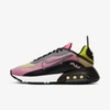 Nike Air Max 2090 Sneakers In Black Synthetic Fibers In Champagne,sunset Pulse,cyber,black