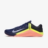 Nike Metcon 6 Rubber-trimmed Mesh Sneakers In Deep Royal Blue,bright Mango,blackened Blue,metallic Platinum