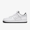 Nike Men's Air Force 1 '07 Lace Up Sneakers In White,black,white