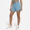 Nike Dri-fit Attack Women's Training Shorts In Cerulean,heather,white,white