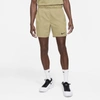 Nike Court Dri-fit Victory Men's 7" Tennis Shorts In Parachute Beige,black
