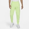 Nike Men's Sportswear Club Fleece Joggers In Light Liquid Lime,light Liquid Lime,white