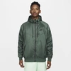 Nike Sportswear Windrunner Men's Hooded Jacket (galactic Jade) In Galactic Jade,black