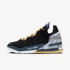 Nike Lebron 18 Basketball Shoe (black) In Black,topaz Gold,midnight Turquoise,bleached Aqua
