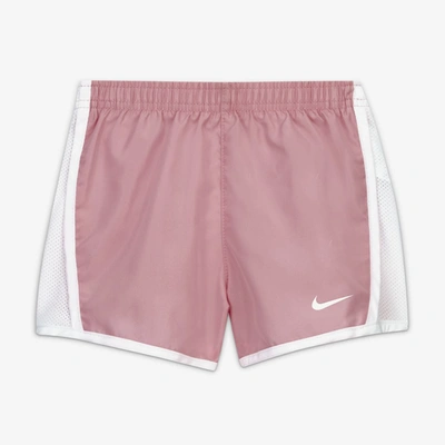 Nike Dri-fit Tempo Little Kids' Shorts In Pink