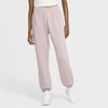 Nike Sportswear Essential Collection Women's Fleece Pants In Champagne,white