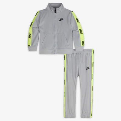 Nike Sportswear Baby Jacket And Pants Set In Light Sandstone