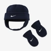 Nike Baby Hat And Mittens Box Set (obsidian)