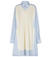 MAISON MARGIELA COTTON-BLEND SHIRT DRESS,P00532542