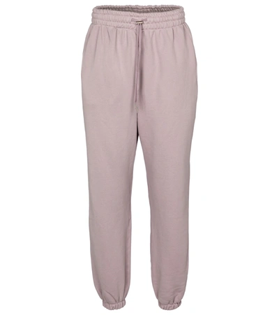 The Frankie Shop Vanessa Cotton Sweatpants In Purple