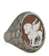AMEDEO GRIFFIN CAMEO RING (ONE SIZE),16260739
