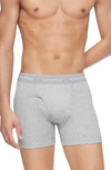 Calvin Klein 3-pack Boxer Briefs In Heather Grey