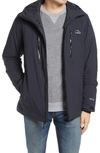 L.l.bean Waterproof Packaway Jacket In Black