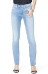 Nydj Marilyn Stretch Straight Leg Jeans In Light Wash