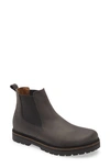 Birkenstock Stalon Chelsea Boot In Graphite Nubuck Leather
