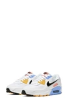 Nike Air Max 90 Colour Block Sneakers In White/ Black/ Platinum