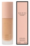 GUCCI NATURAL FINISH FLUID FOUNDATION,99350045473