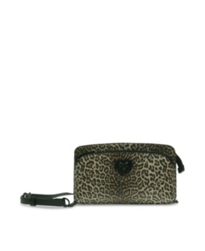 Betsey Johnson All In The Curves Crossbody In Leopard