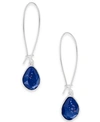 STYLE & CO STONE LINEAR DROP EARRINGS, CREATED FOR MACY'S