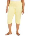 ALFRED DUNNER PLUS SIZE CAPRIS