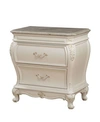 ACME FURNITURE CHANTELLE NIGHTSTAND WITH GRANITE TOP