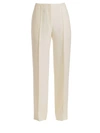 The Row Women's Max Virgin Wool & Silk Pants In Ivory