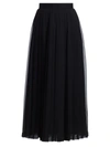 The Row Women's Lawrence Pleated Skirt In Black