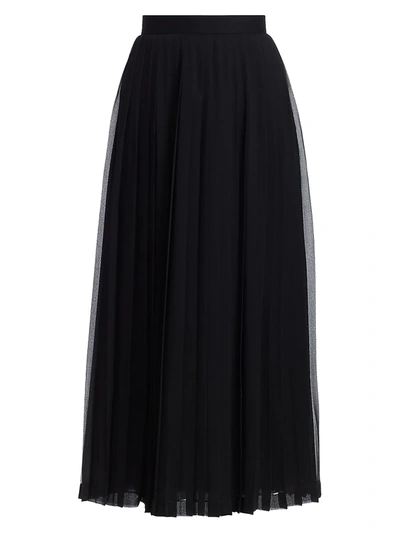 The Row Women's Lawrence Pleated Skirt In Black