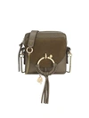 See By Chloé Women's Mini Joan Suede & Leather Crossbody Bag In Moss
