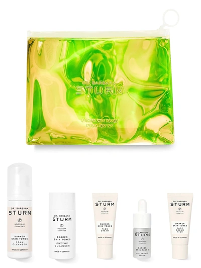 Dr Barbara Sturm Darker Skin Tones Skin Care Discovery Set In Colourless