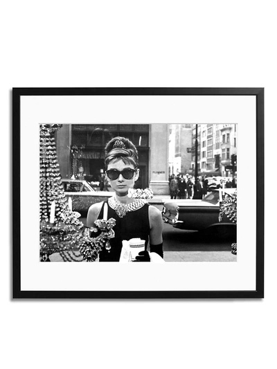 Sonic Editions Hepburn Getting A Breakfast At Tiffany's Framed Photo