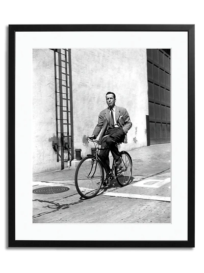 Sonic Editions Bogart On A Bicycle Print