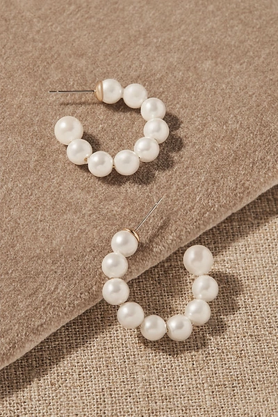 Serefina Nichole Earrings In White