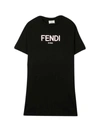 FENDI BLACK T-SHIRT,JFI225AEXL F0GME